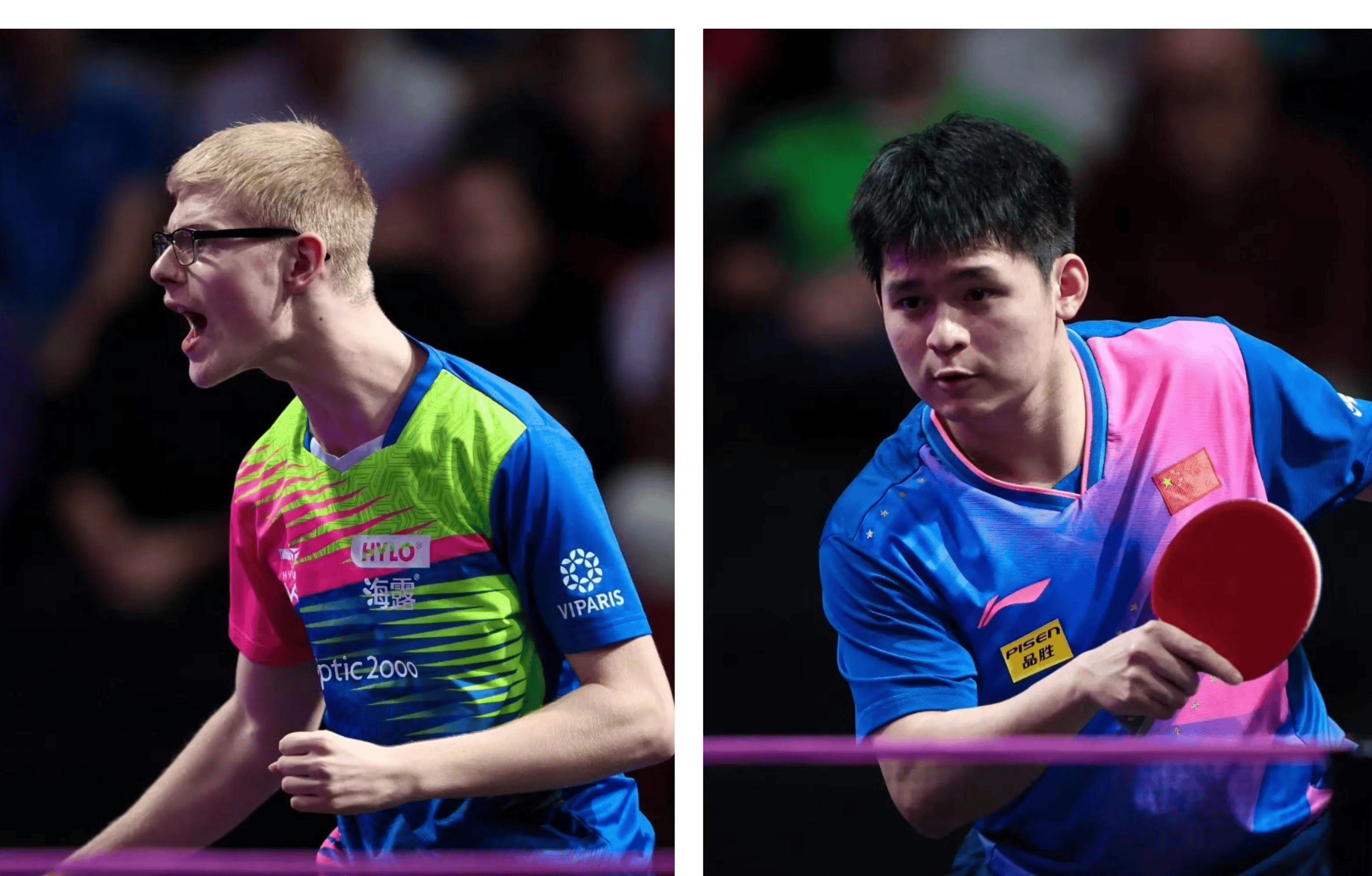 法国队完胜英格兰队，张本智和刷新纪录