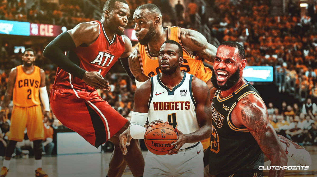 广州队横扫掘金，詹姆斯带队取胜